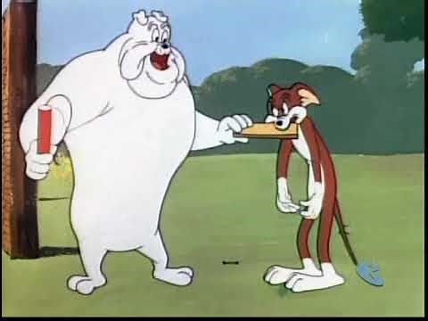 Looney Tunes - Bulldog gives fox lessons on how to be a watch dog