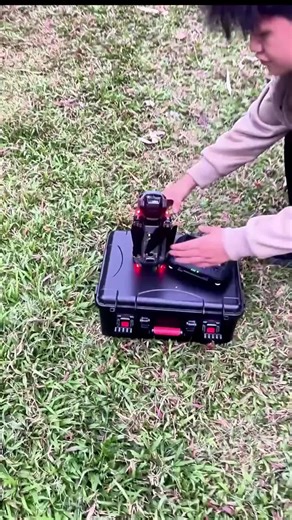 Simple controls, amazing results 🎥 The New Drone helps you create eye-catching aerial content instantly.