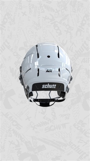 The white F7 AiR Youth is now available in select sizes at schuttsports.com | Schutt Sports