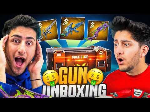 Got Some New Gun Skins🤣😱1000 Guns Box [A_s Gaming] - Free Fire India