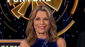 Vanna White, 66, shows off figure in gown in Celebrity Wheel of Fortune clip