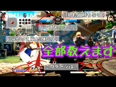 【GGST】見るだけで分かるようになる！『ギルティギアの基礎』を５分で紹介