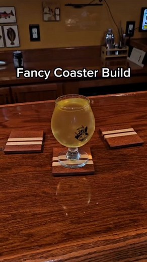 45K views · 1K reactions | We're back with a fancy wooden coaster build! I used Leopard wood, Maple and Paduak for these. This simple diy woodworking project makes a great gift and an even better way to spend an afternoon in the woodshop. Make some for yourself! #woodworking #handmade #woodart #dıy #woodworker #woodcraft | Roguegrainco | Facebook