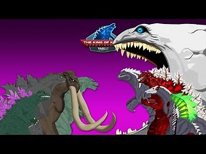 Godzilla Monsterverse Epic Battles 02 with Healthbars | YaoKit Animations