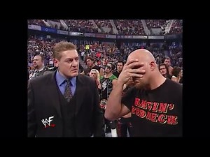 Stone Cold Steve Austin Interrupted By The New Commissioner Mick Foley (2/2) WWESmackdown 10-11-2001