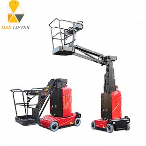 [Hot Item] Indoor Electric Mini Self-Propelled Aluminum One Man Lift Platform for Sale