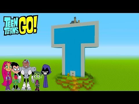 Minecraft Tutorial: How To Make the Teen Titans Go! Titans Tower "Teen Titans Go!"