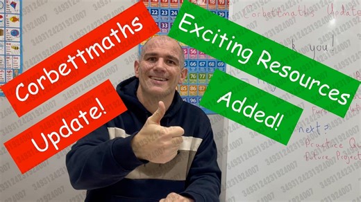 2025.09.24 【corbettmaths】Corbettmaths 2025更新｜添加了令人兴奋的资源！