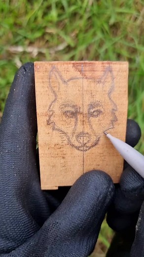 Easy Whittling Projects Tutorial: Wolf Carving by Karl Lyncker