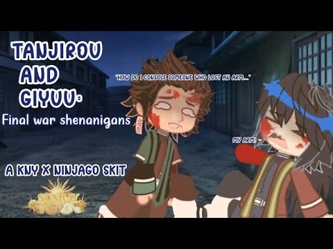 Tanjirou and Giyuu: final war shenanigans! | kny x lego ninjago | Sunray