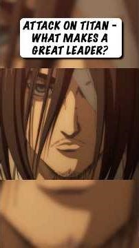 Attack on Titan and the Lessons of Leadership #anime #attackontitan #erenyeager
