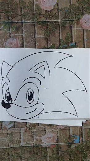 Sonic Anime Drawing Tutorial #shorts #trending #art #viral #drawing #sonic #anime #youtubeshorts #yt