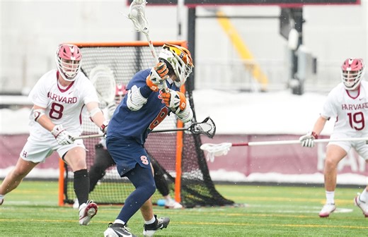 Syracuse men’s lacrosse back home after a 6-game road swing to take on Georgetown