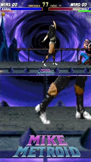 Kabal is silly even without good timing Shock Vs Fugue_TV UMK3 MKLK Mortal Kombat Legacy Kollection