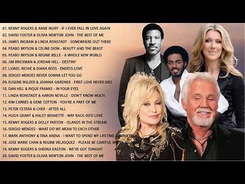 James Ingram, David Foster, Peabo Bryson, Dan Hill, Kenny Rogers Duets Male and Female Love Songs