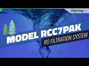 How Does it Work? iSpring RCC7P-AK RO Water Filter System with Alkaline Remineralization