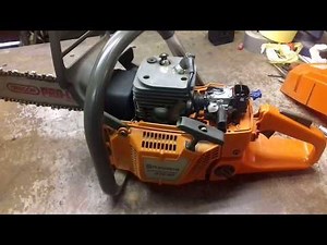 How to fix a husqvarna 372xp that's running lean (sucking air )