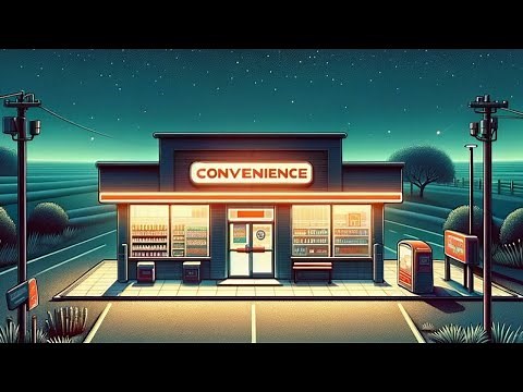 コンビニで働いてたら奇妙な強盗がやってくるゲーム