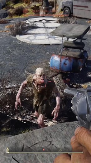 trolling a ghoul in fallout 76 #fallout 76 ut