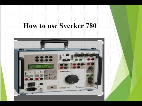 How to use Sverker 780 _ كيفية أستخدام جهاز حقن التيار SVERKER 780