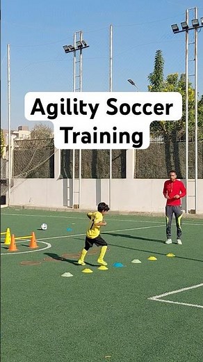 Agility Soccer Training | Football Agility Drills for Kids & Beginners #soccer #agility #football