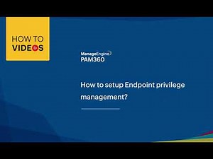 Endpoint privilege management (Application Control) | ManageEngine PAM360