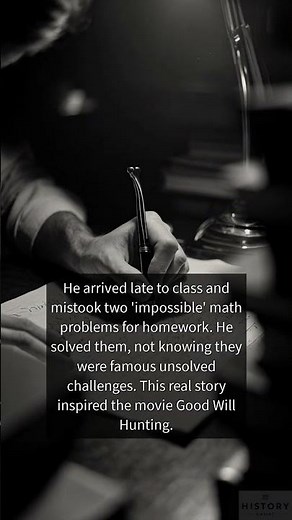 The Real Good Will Hunting: George Dantzig’s Accidental Breakthrough