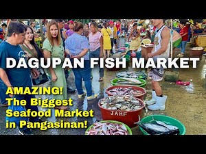 Dagupan Fish Market Tour with Prices — Amazing Seafood Market Scene of Pangasinan | BER-Months 2024