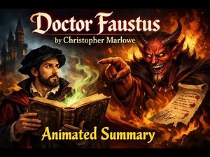 Animated summary of Doctor Faustus by Christopher Marlowe