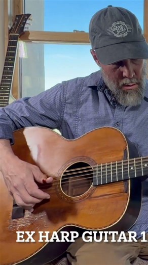 Early 1900s Harp Guitar to 12 String Rebuild #acousticguitar