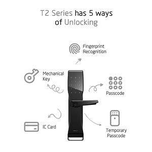 [Hot Item] WiFi Digital Card Security Safe Electronic Lock Fingerprint Remote Control Smart Door Lock Hotel Door Lock Intelligent Door Lock