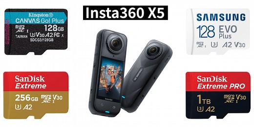 失敗しない！Insta360 X5のmicroSDカードの選び方とおすすめを解説！アクションカメラに必須 | DroneWiki