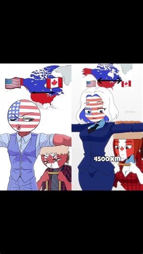 SIZE IS NOT IMPORTANT 📏 #countryhumans