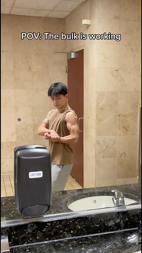 Sam Cho | Mass monster vs lean freak 👀 @lucas.liu25 . . . #fyp #fypシ #gym #gymmotivation #bulk #gymbro #bulking #gymrats #mass #leanmuscle #lifetime... | Instagram