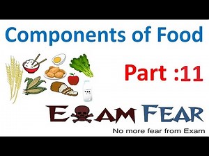 Deficiency Diseases - Components of Food - CBSE Class 6 Science Video Lecture