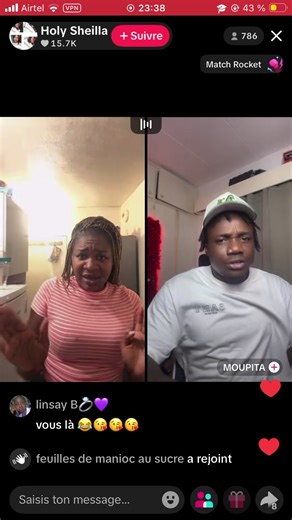 Kier le couple là #libreville_gabon🇬🇦 @David du rire