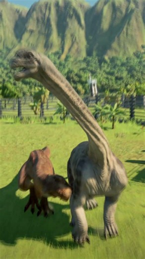 Camarasaurus VS Trex Classic #imeroleplay #dinosaur #jurassicworld #jurassicpark #jwe2