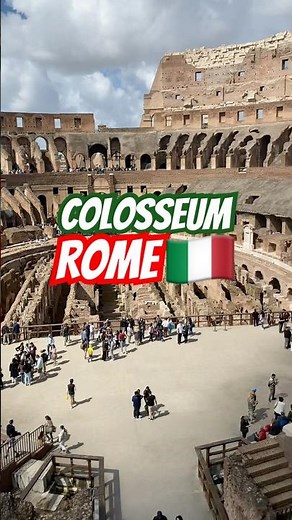 Step Inside the Colosseum in Rome