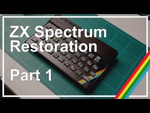 ZX Spectrum repair, restore and upgrade. Part 1