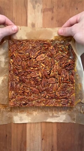 Ben Siman Tov on Instagram: "Do you say “PEE-KAN” or “PUH-KAHN”? Either way, make these pecan pie bars. They’ve got almond flour for a soft, buttery base, sweetened with maple instead of corn syrup, plus a little bourbon moment for warmth. Simple, rich, cozy… you’ll get it after one bite 🤌🏼 YASSS!"
