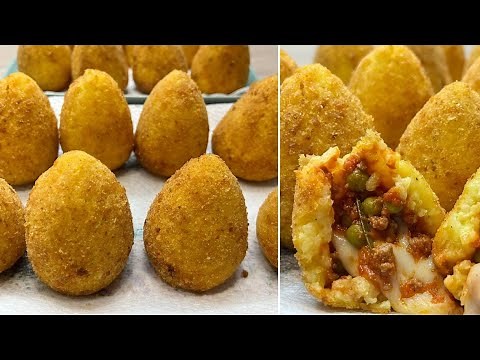 HOW TO MAKE SICILIAN ARANCINI LIKE AN ITALIAN AT HOME - EASY AND DELICIOUS RICE BALLS by your Fran