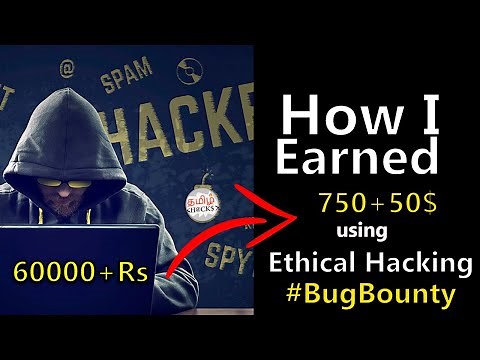 How I earned 800$ (60000+ Rs) in Covid 19 lockdown period | Bug Bounty | Tamil Hacks