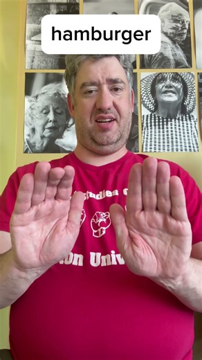 ASL sign for hamburger / Learn ASL