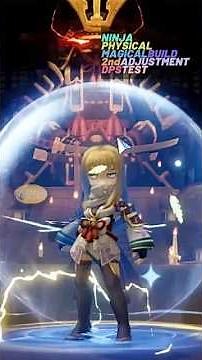 Ninja Shiranui/Shinkiro Physic Magic Build 2ND adjustment DPS TEST