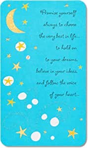 American Greetings Graduation Gift Card Holder (Promise Yourself)