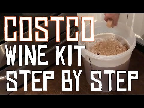 Costco Wine Kit (Step by Step) | Part 1