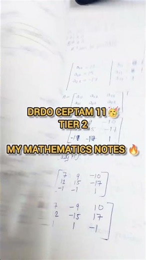 DRDO CEPTAM 11 MATHEMATICS ❤️ Tier 2 preparation #study #shorts #drdo #drdomaths