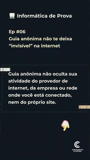 Guia Anônima: O que Faz e o que NÃO Faz (Pegadinha de Prova) |EP06 #concursos