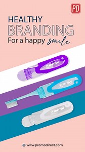 Say hello to our expandable mini toothbrushes! They come with a protective carrying case and offer on-the-go freshness. Personalize a minimum order of 50 with pad printing. Product used: Travel Toothbrush (35204) #promodirect #marketing #advertising #advertiseyourbusiness #employeegifts #salesstrategy #BrandingStrategy #BusinessGifts #marketingstrategy #marketingtips | Promo Direct | Facebook