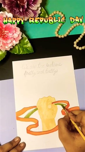 Tricolour Mandala Art for Republic Day 🇮🇳💕 #yt #art #diy #reels #republicday #song #shorts #easy